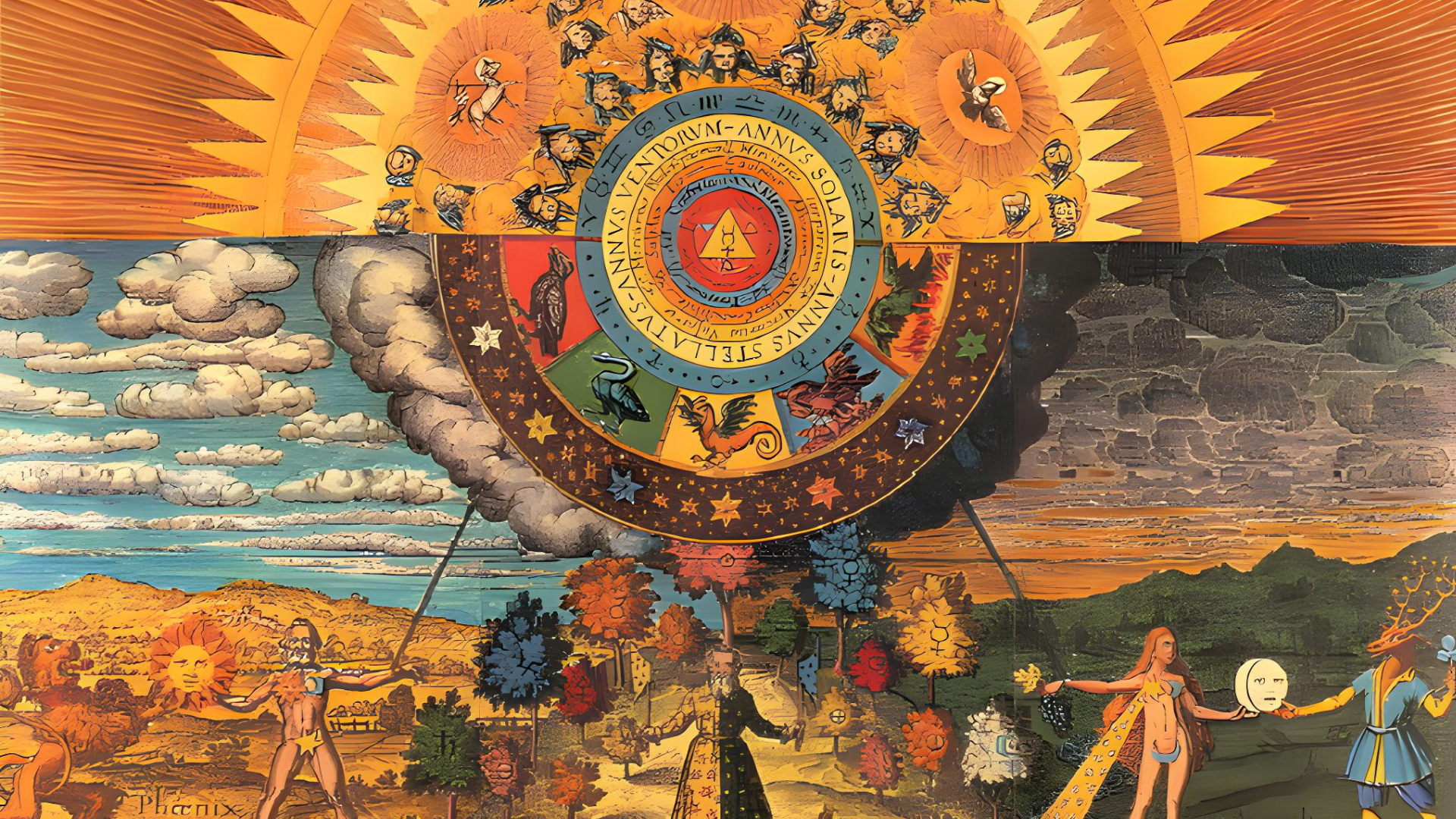 Imagem conceitual sobre os simbolismos de Jung.